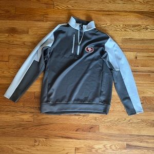 49ers Quarterzip